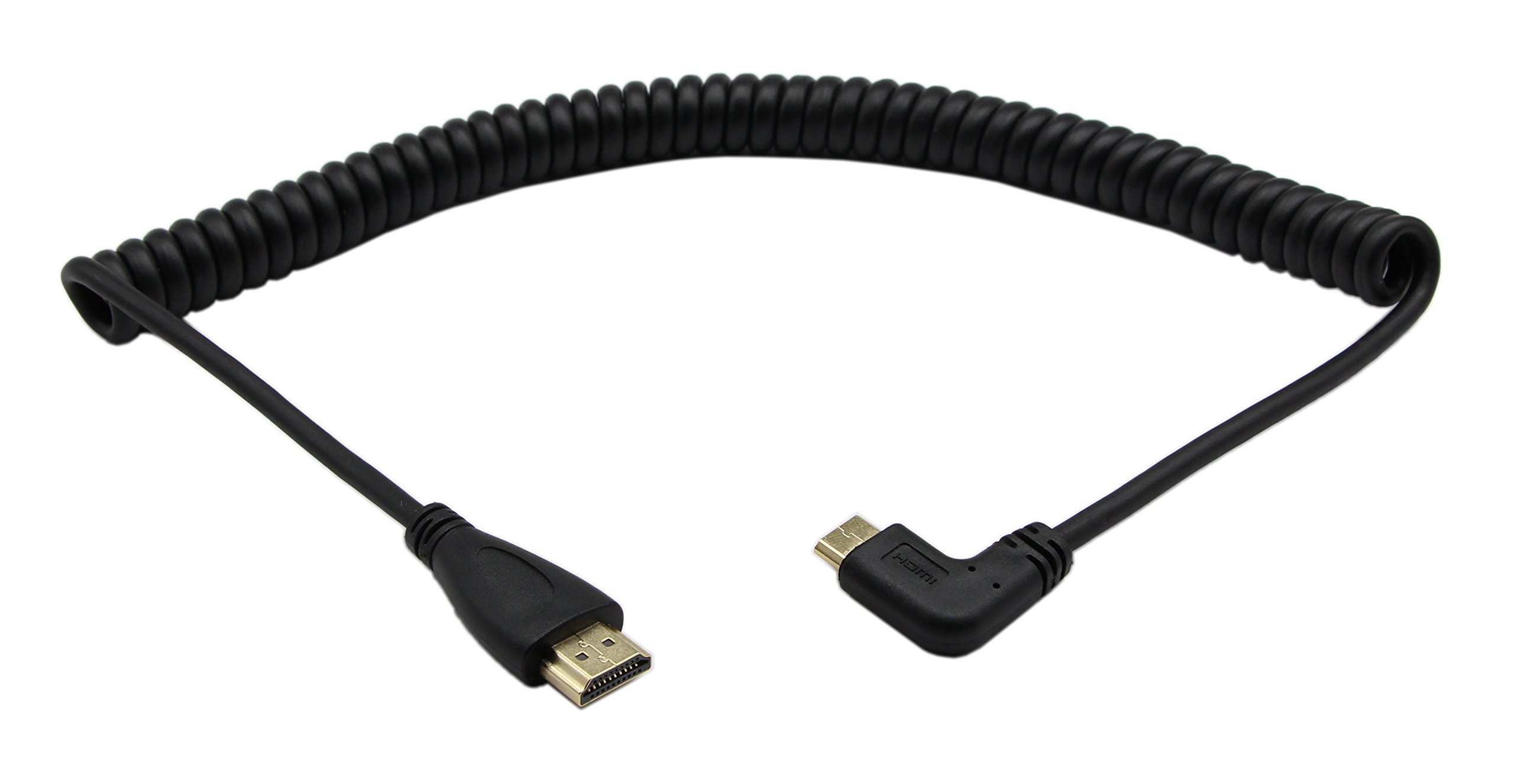 Amazon | CERRXIAN直角ミニHDMIの男性は、角度90度ミニHDMIは